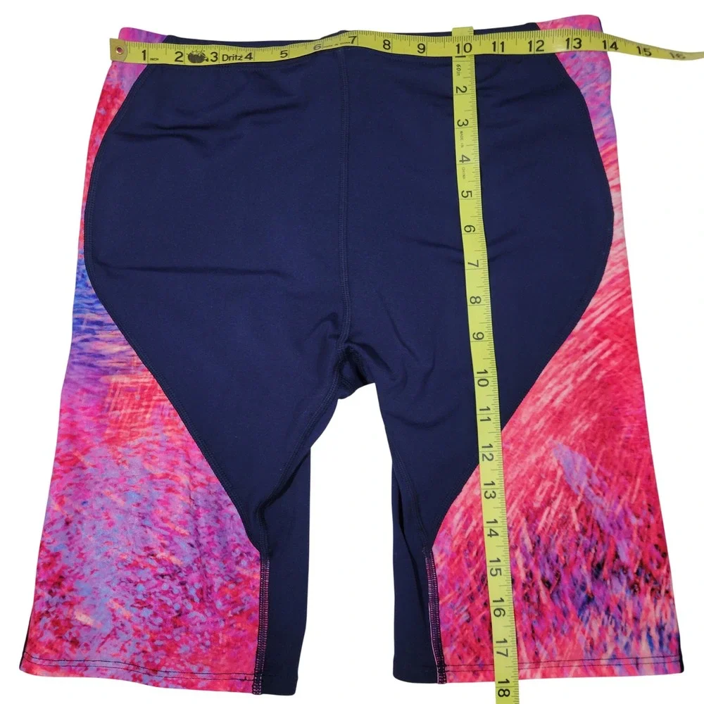 Nike Swim Jammer Swimsuit Shorts Mens 34 Blue USA Olympic Team Hydrastrong‎ NEW